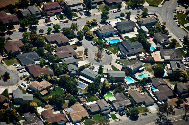 an aerial view of a walnut creek community for is walnut creek ca a good place to live